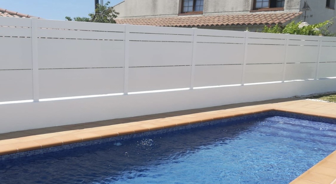 Vallas PVC modelo 14