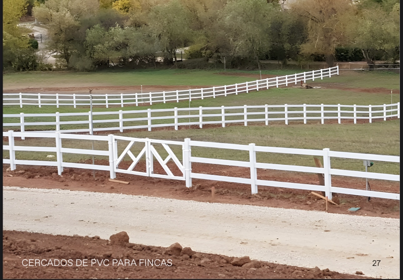 Vallas PVC modelo 2