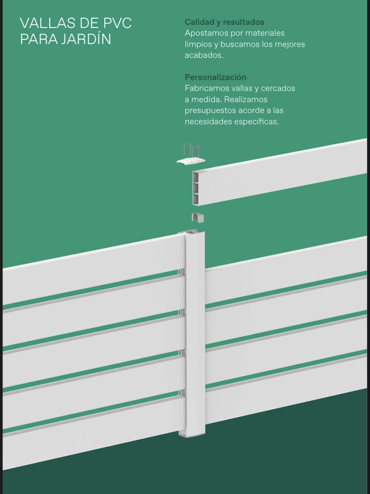 Vallas PVC modelo 7